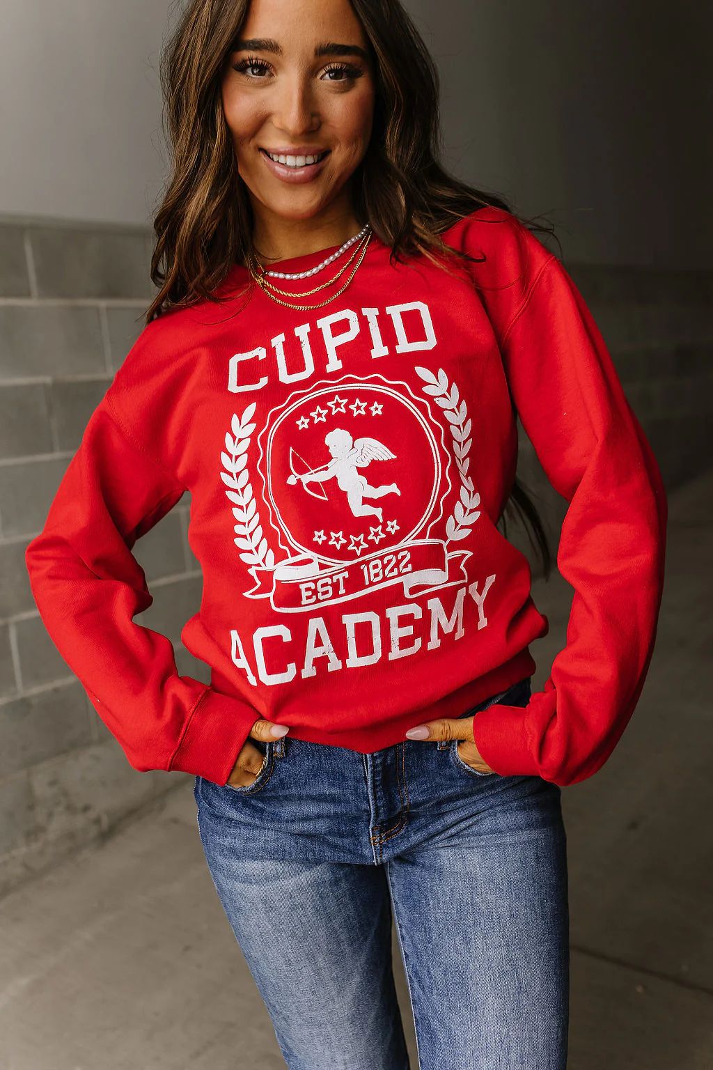 Cupid Academy Pullover | Mindy Mae's Market
