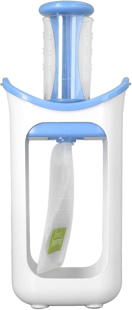 Baby Squeeze Station Infant Baby Food Maker Fruit Puree Squeeze Station Baby Food Container with ... | Amazon (US)