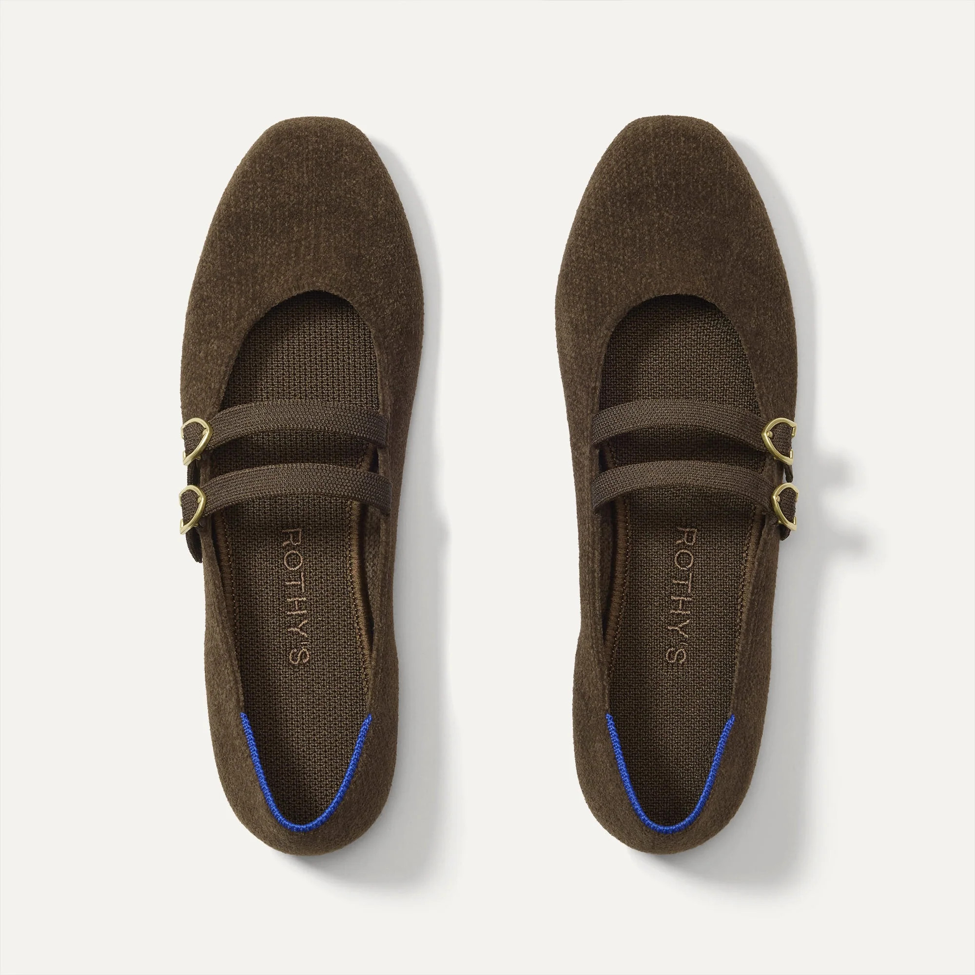 The Double Buckle Mary Jane in ReVelvet\u2122 Bistro | Rothy's | Rothy's