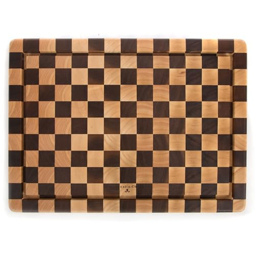 MACKENZIE-CHILDS Check Carving Board, Decorative Wooden Cutting Board, 13 Inches x 17 Inches | Amazon (US)
