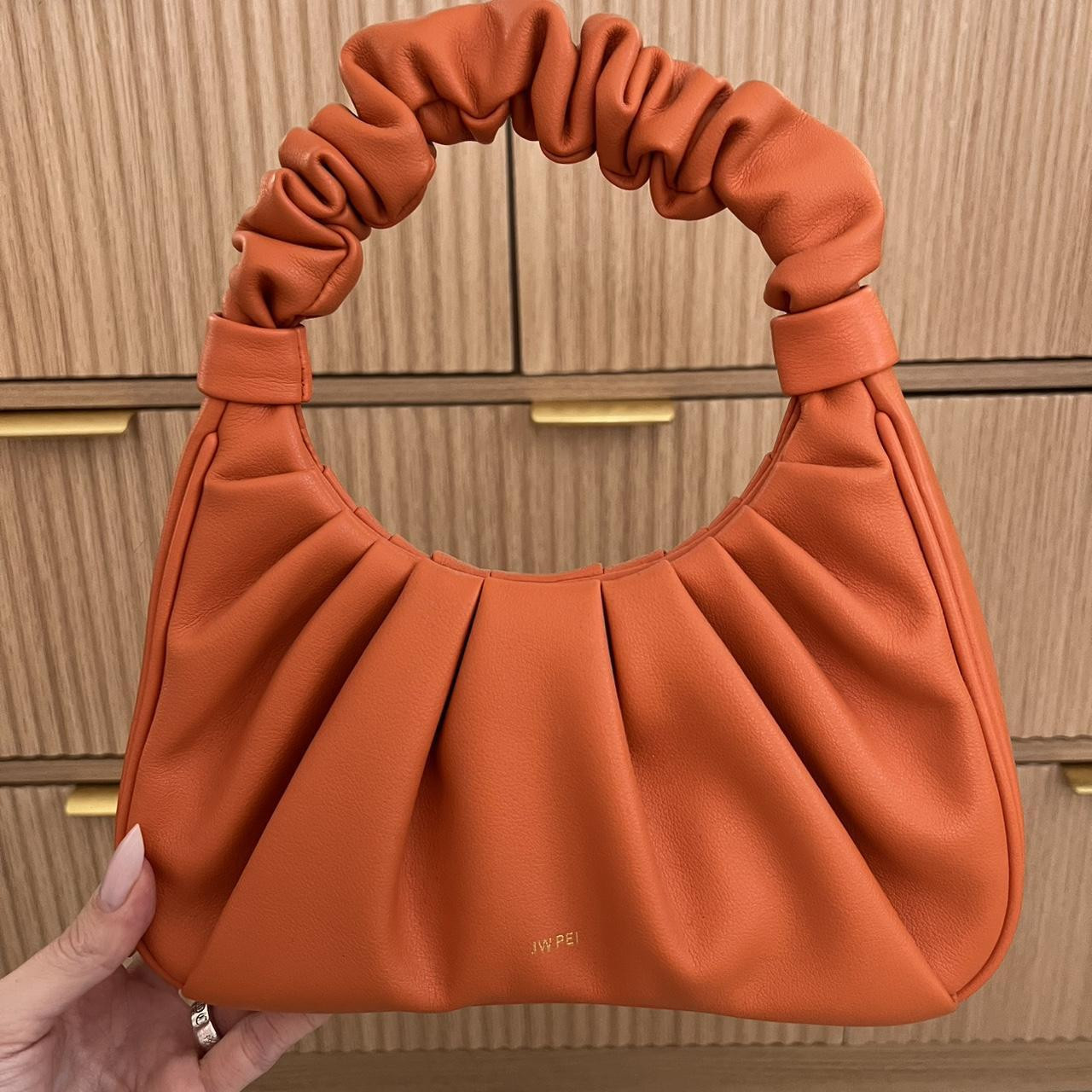 JW Pei Women's Bag - Orange/Pink | Depop US