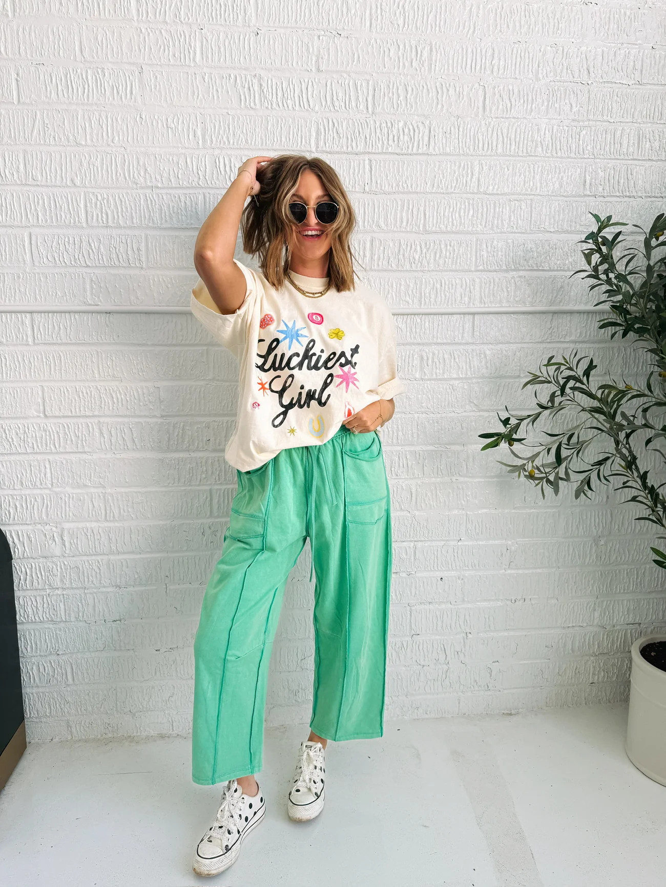 ETTA OG | luckiest girl graphic tee | Etta+East