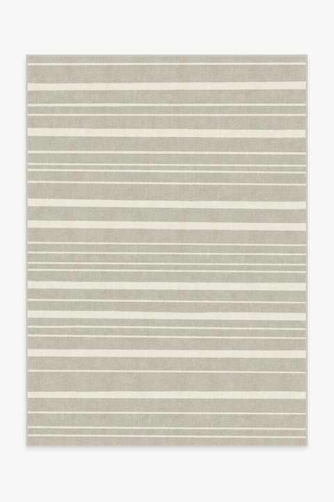 Hudson Stripe Stone Rug | Ruggable
