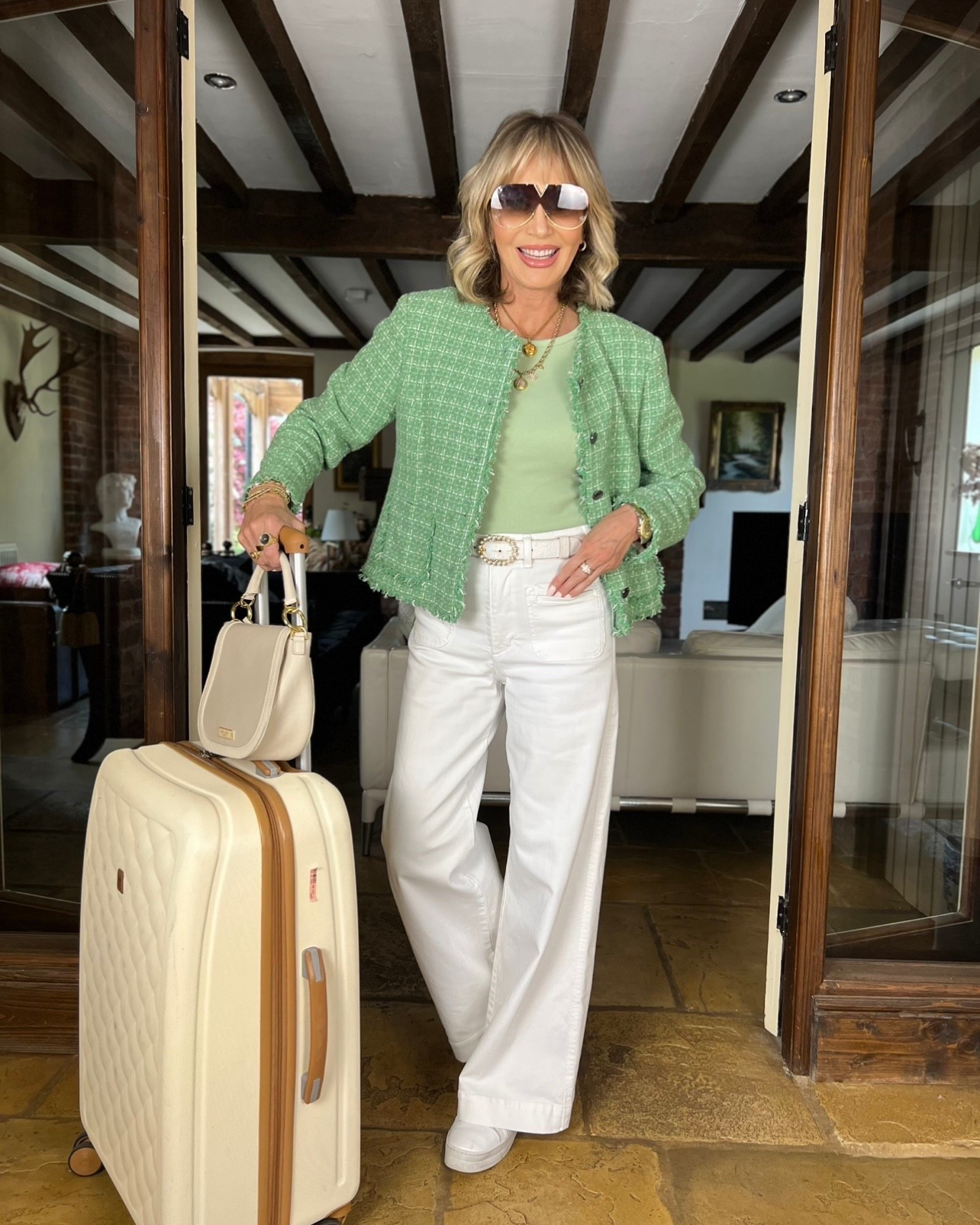 Travel outfit 

#LTKjeans #LTKspring #LTKtravel