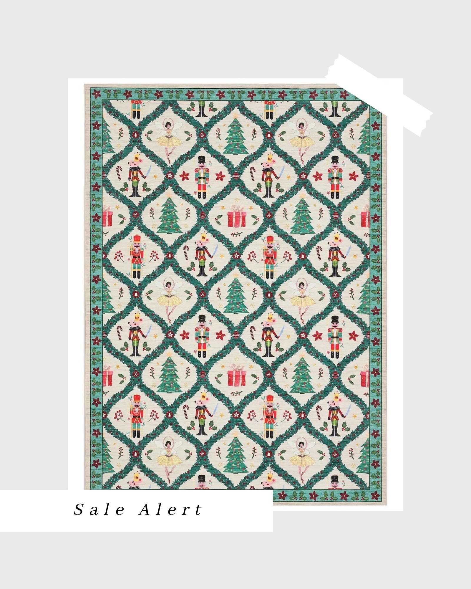 Washable Christmas rug under $50! So cute  

#LTKHome #LTKHoliday #LTKSaleAlert