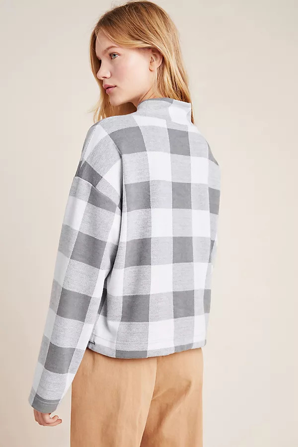 Samia Plaid Pullover | Anthropologie (US)