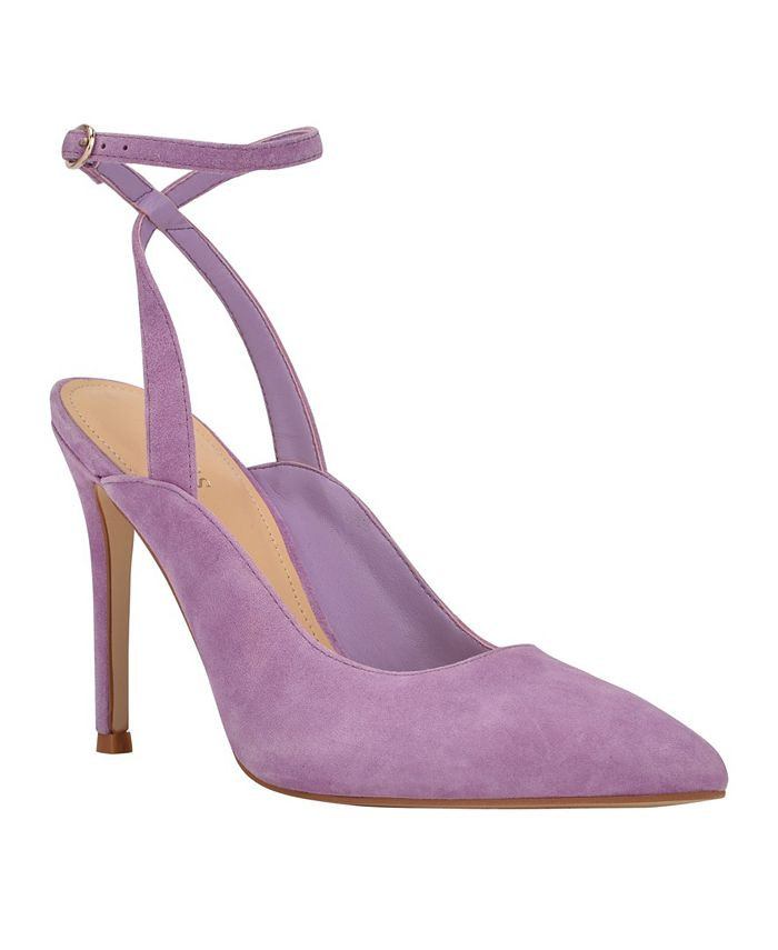 GUESS Women's Cilea Ankle Strap Stiletto Pumps & Reviews - Heels & Pumps - Shoes - Macy's | Macys (US)