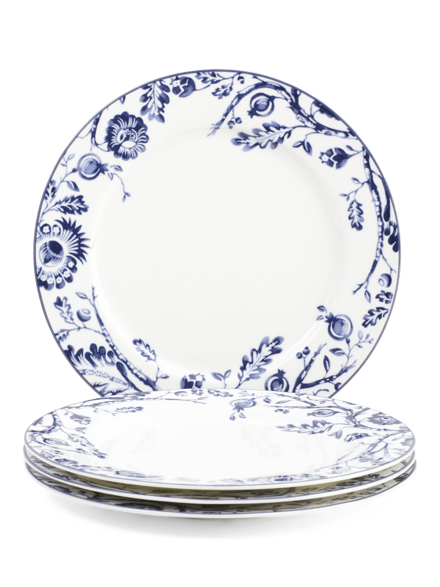 Set Of 4 Jin Ji Rim Dinner Plates | TJ Maxx