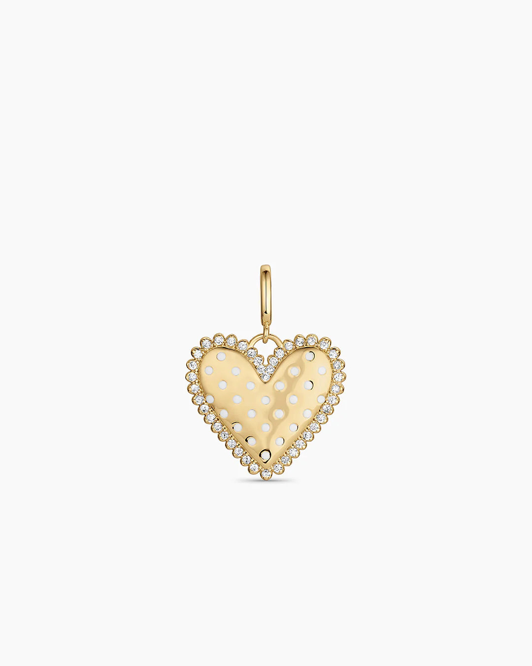 Vintage Heart Dot Parker Charm | gorjana
