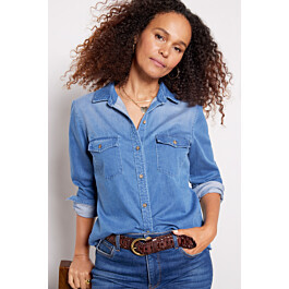Essential Denim Shirt | Evereve