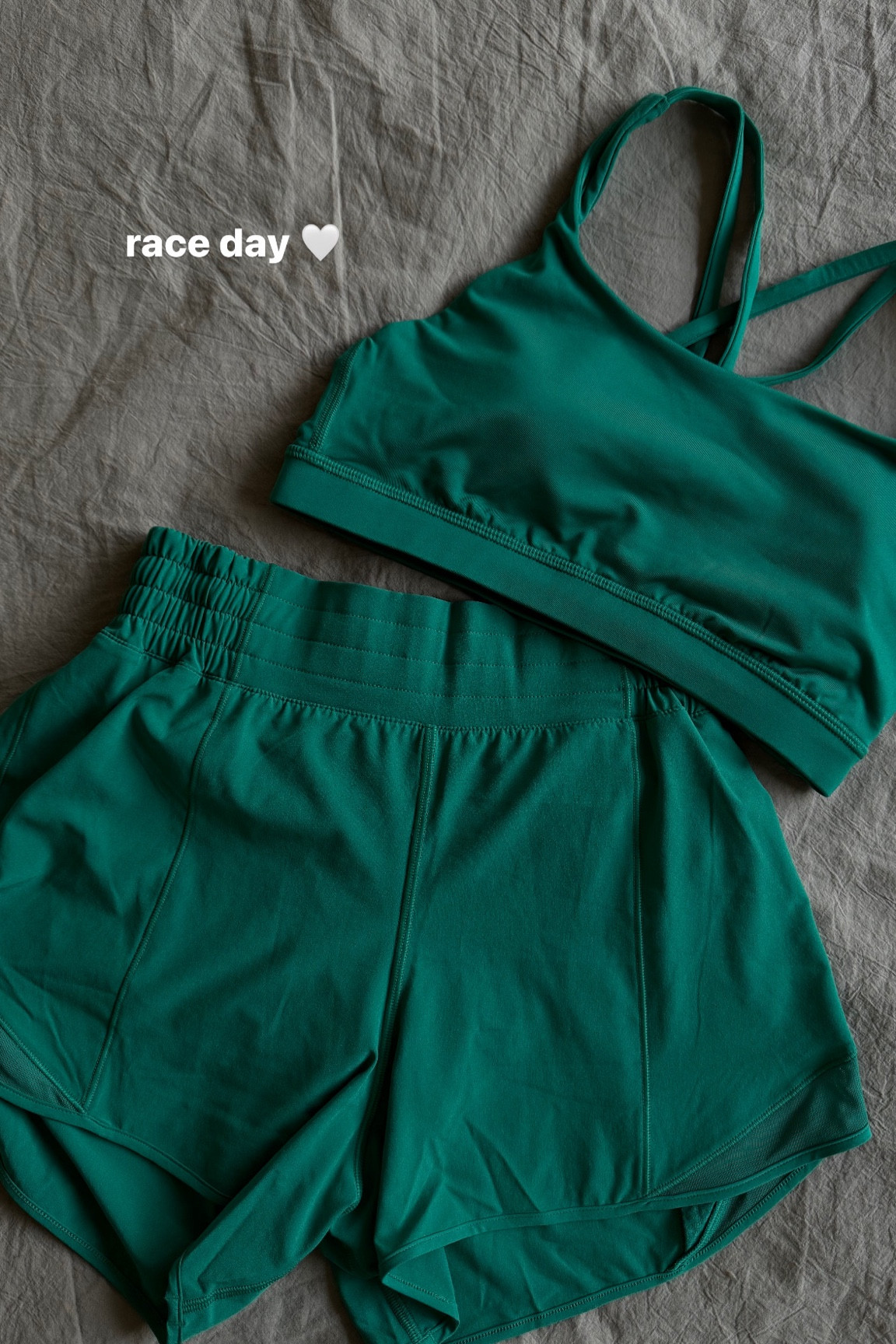 not pictured but tagged socks & sneaks - I always size up in the bra and shorts! 

#LTKActive