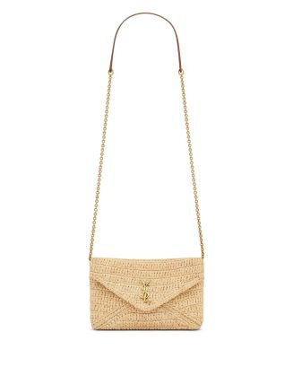 Cassandre Chain Pouch In Raffia | Bloomingdale's (US)