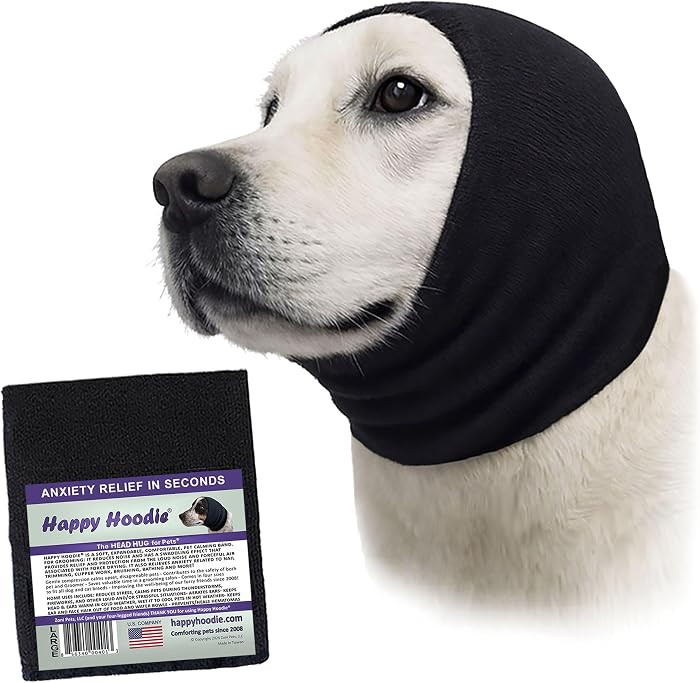 Happy Hoodie The Original Dog & Cat Calming Band - American Brand - Anxiety Relief/Noise Protecti... | Amazon (US)