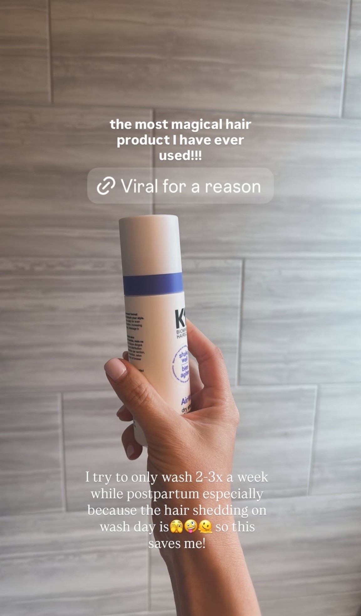 The most magical hair product I’ve ever used!! Saves me in between wash days