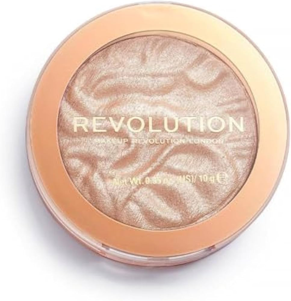 Revolution Beauty, Reloaded Pressed Powder Highlighter, Intensely Pigmented for a High Impact Dew... | Amazon (US)