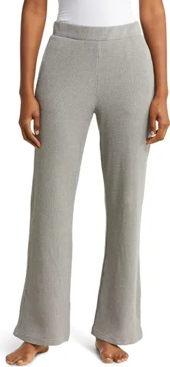 Sol Angeles Thermal Wide Leg Lounge Pants | Nordstrom | Nordstrom