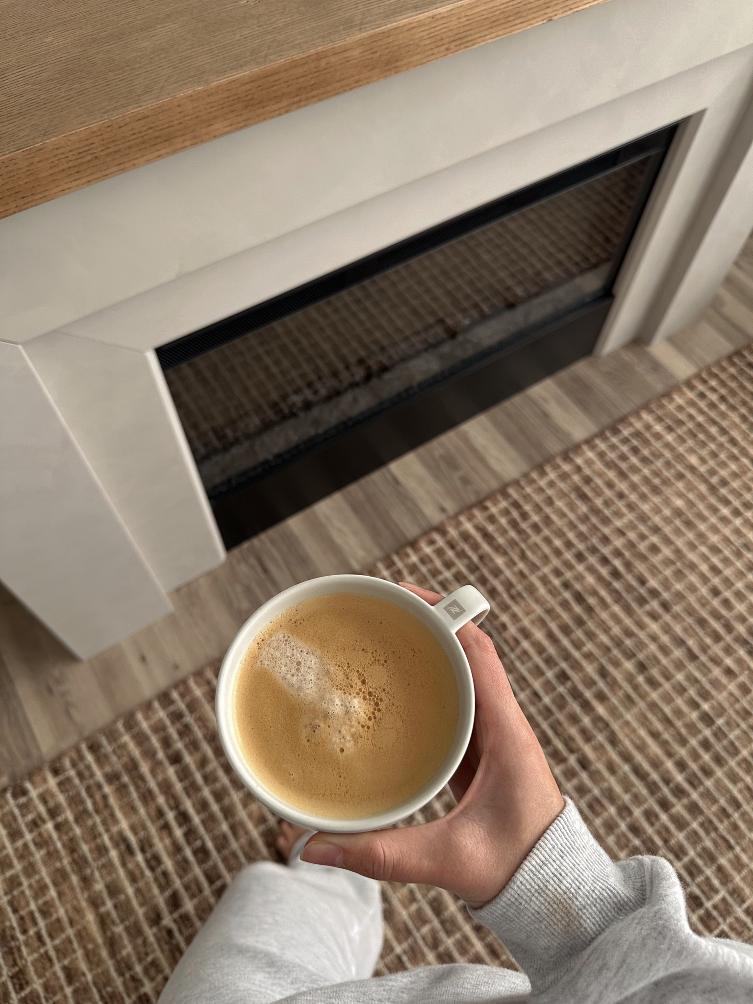 My rug + fireplace! 

#LTKHome