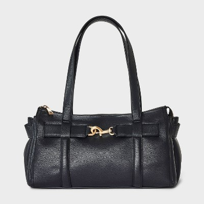 Slouchy Satchel Handbag - A New Day™ Black | Target