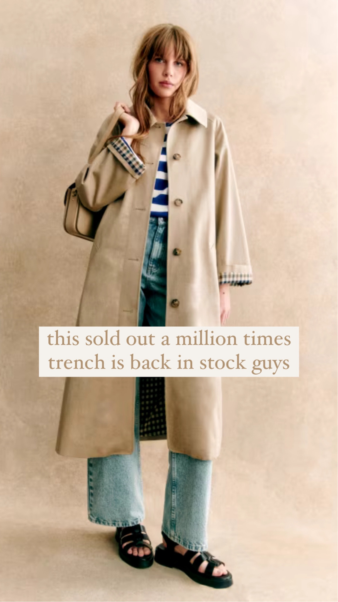 this trench sold out so many times last year (we both hunted it down in-store to get it) 
comes in 5 colors
Hally has size 36
Lauren has size 38

#LTKBacktoSchool #LTKStyleTip #LTKSeasonal