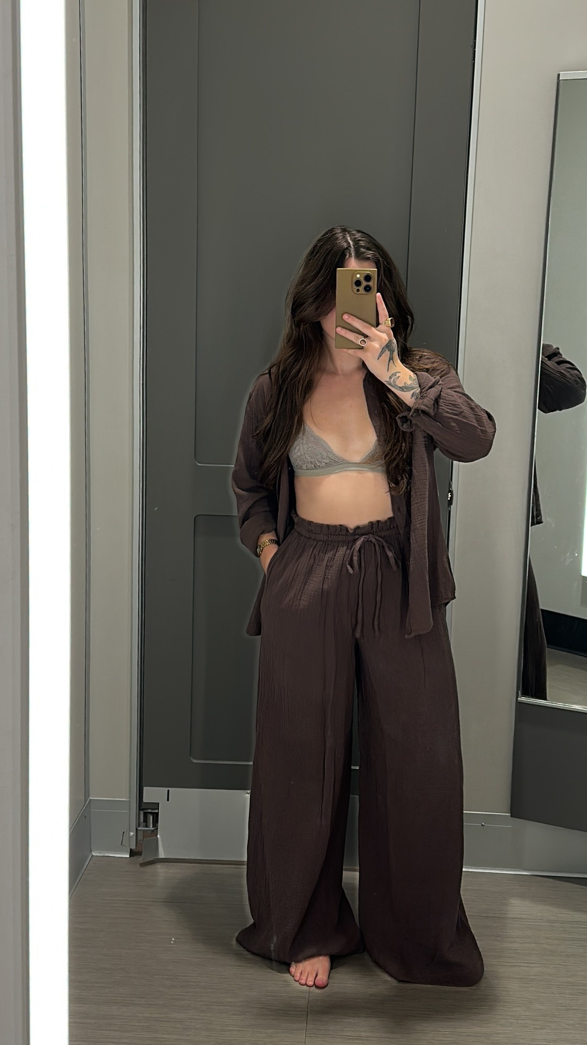 100% cotton set— so so flattering together or separate☕️🤎👜

#LTKPetite #LTKFindsUnder50 #LTKSeasonal