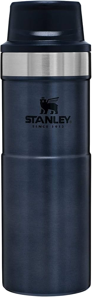Stanley Classic Trigger Action Travel Mug 16 oz & 20 oz –Leak Proof + Packable Hot & Cold Therm... | Amazon (US)
