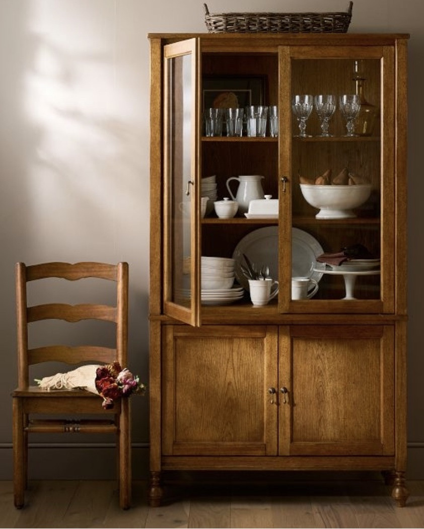 Beautiful classic, European style cabinets in two finishes! Add pretty kitchen dinnerware, glassware, trays and more to style it with!

#LTKHome #LTKdayinmylife