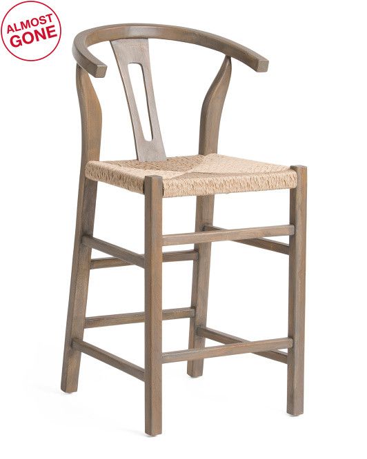 Wishbone Counter Stool | TJ Maxx