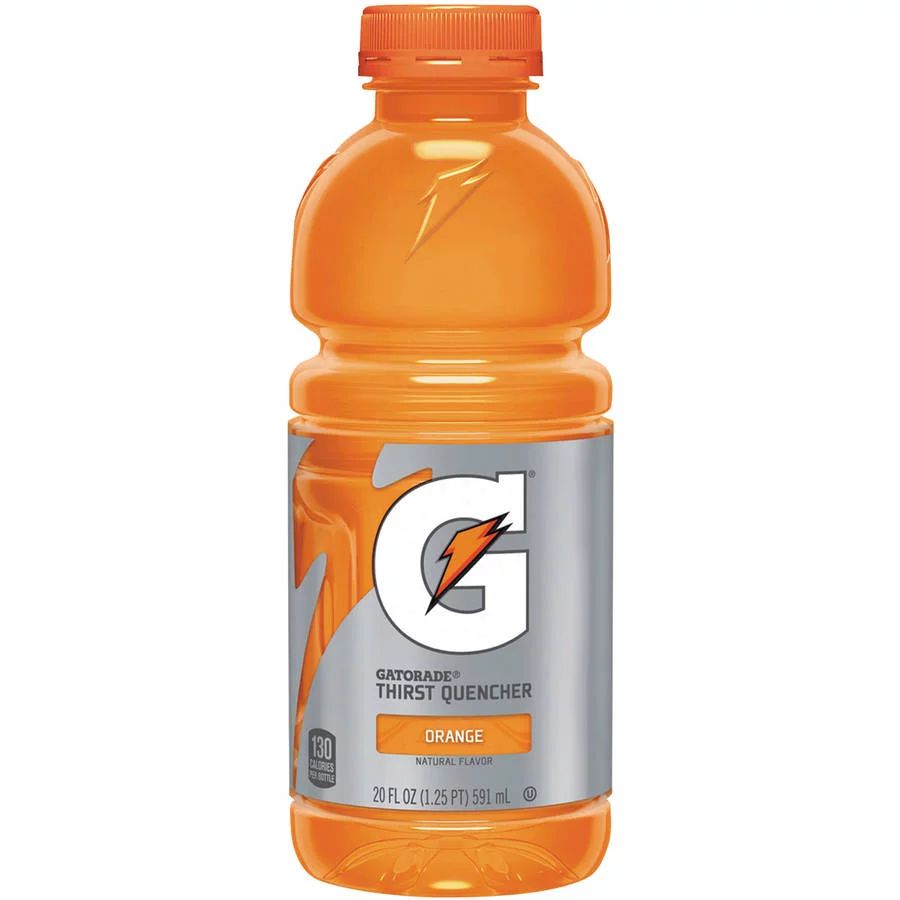 Gatorade G Series Thirst Quencher Orange Sports Drink, 20 fl oz, 24 pack | Walmart (US)