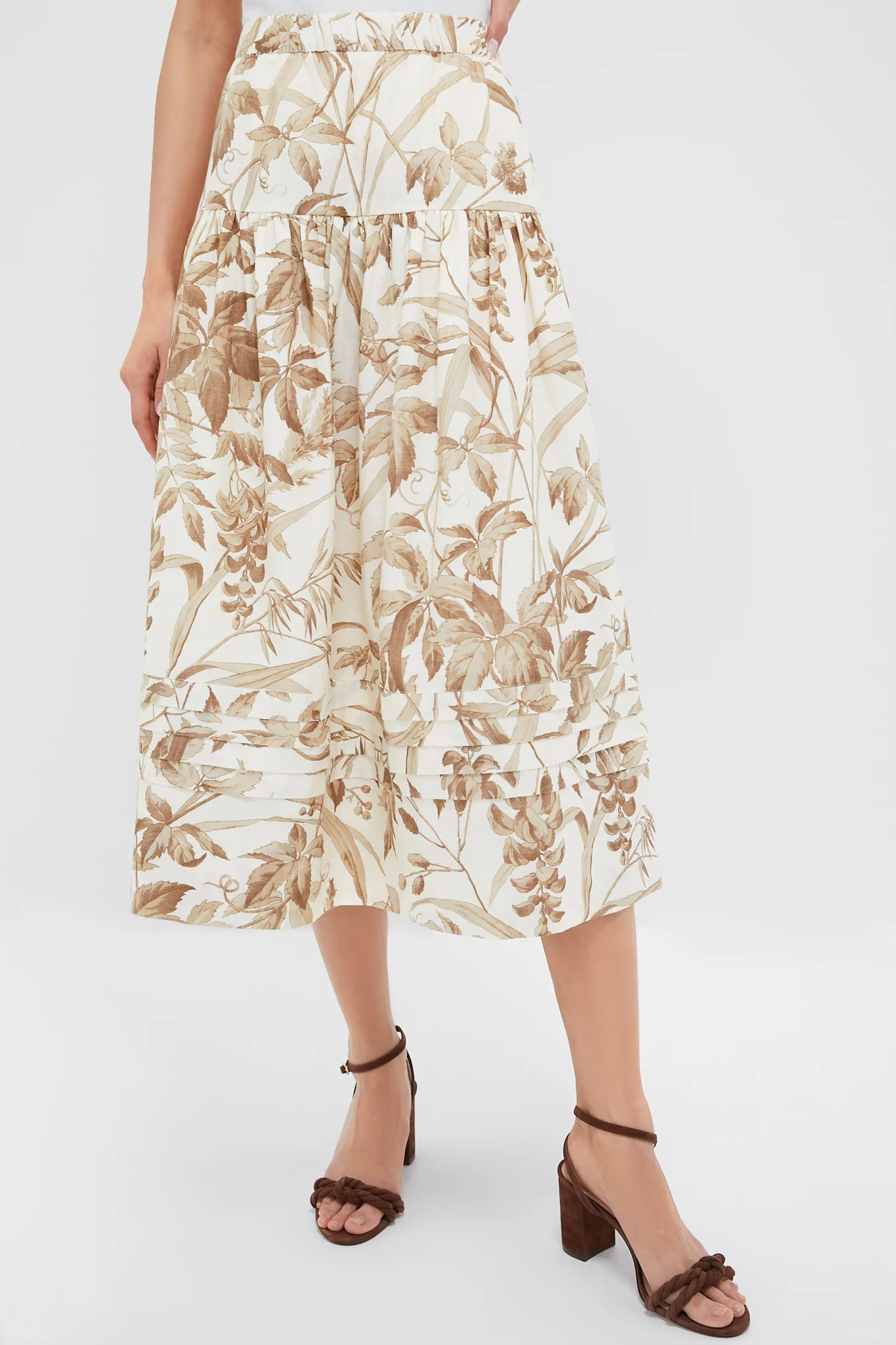 Dune Breeze Cotton Linen Eden Skirt | Tuckernuck (US)