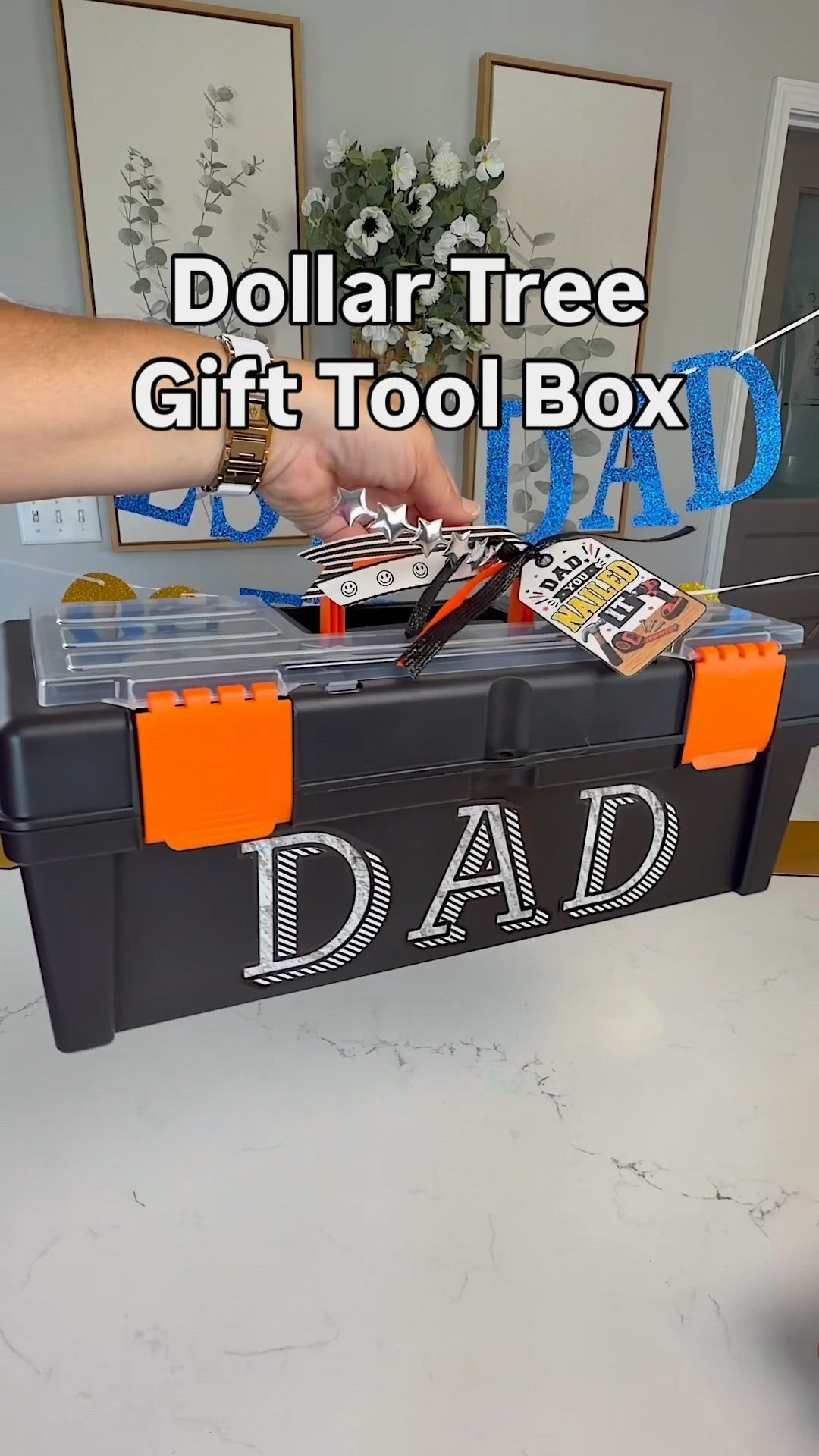 Dollar Tree Gift Tool Box

#LTKMens