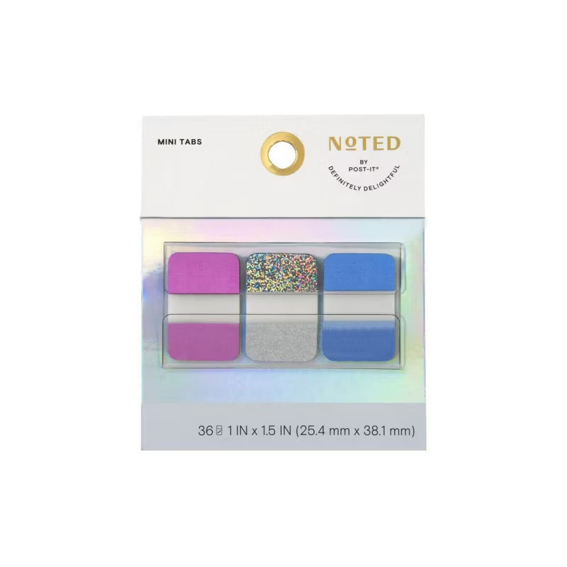 Post-it 36ct Mini Foil Tabs | Target