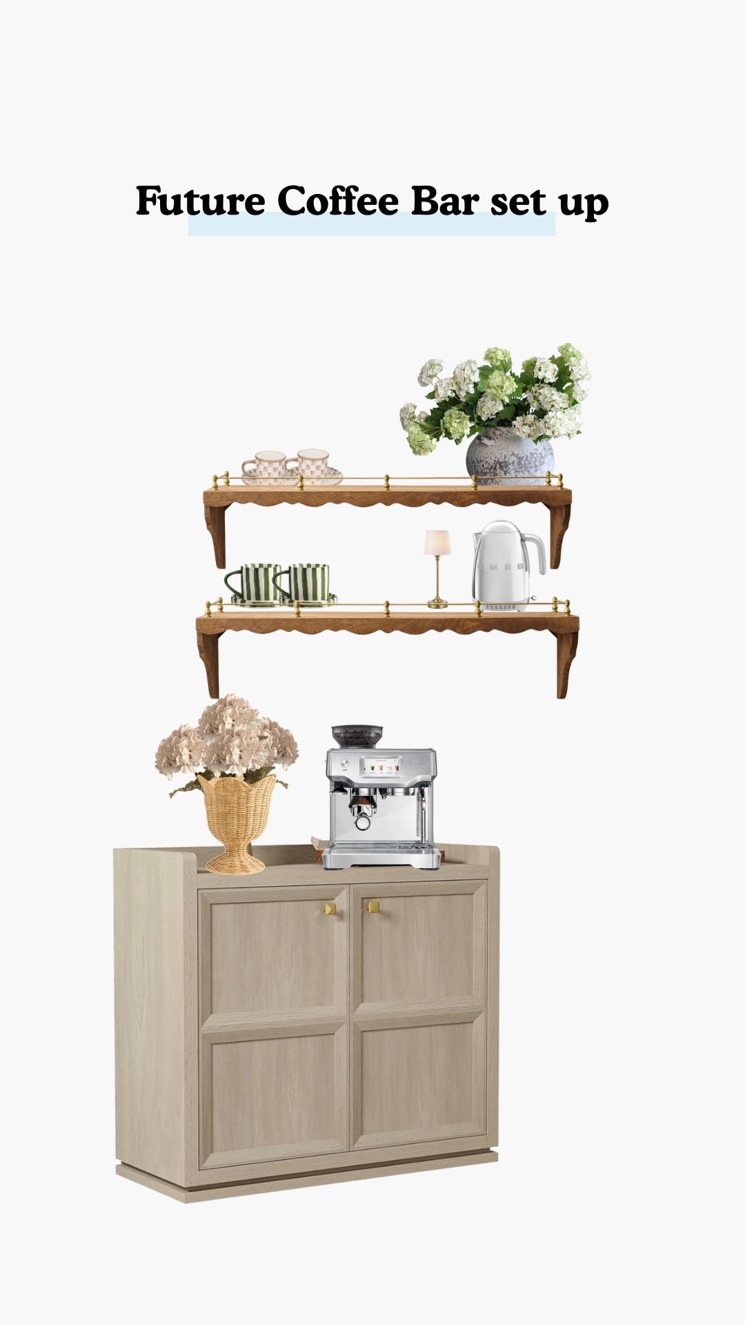 Coffee bar set up 

#LTKHome