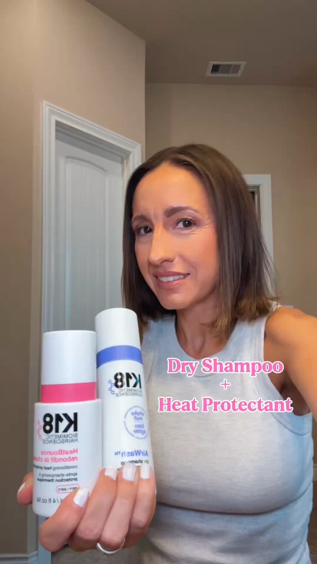 Hair Products I added to my hair routine in the last couple weeks. 
K18 Airwash dry shampoo 
K18 Heat Bounce heat protectant 
These are great with fine hair.

#LTKOver40 #LTKBeauty #LTKgrwm