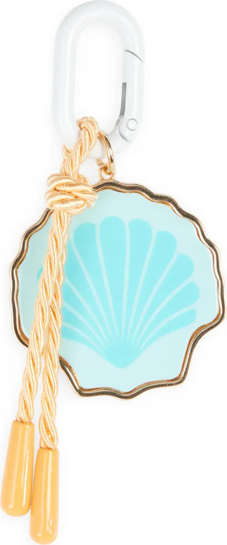 Leith Painted Seashell Carabiner Clip Bag Charm | Nordstromrack | Nordstrom Rack