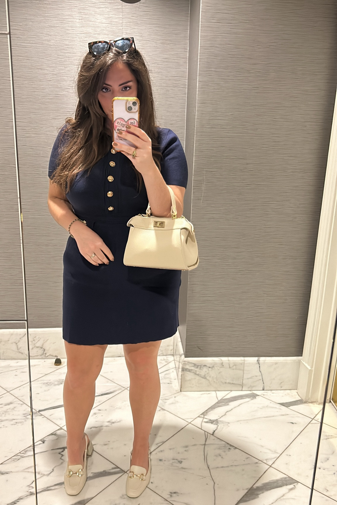 As someone who loves to frequent a high tea, I’ve officially found the absolute best dress for it! This comes in both short and long sleeves and so many colors. The sweater material is comfortable with a bit of stretch and fits true to size. It’s so chic and super affordable at less than $45. 

#LTKWorkwear #LTKParties #LTKFindsUnder50