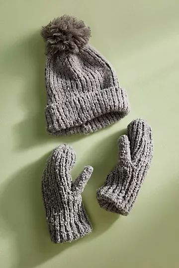 Knit Hat + Mittens Gift Set | Anthropologie (US)