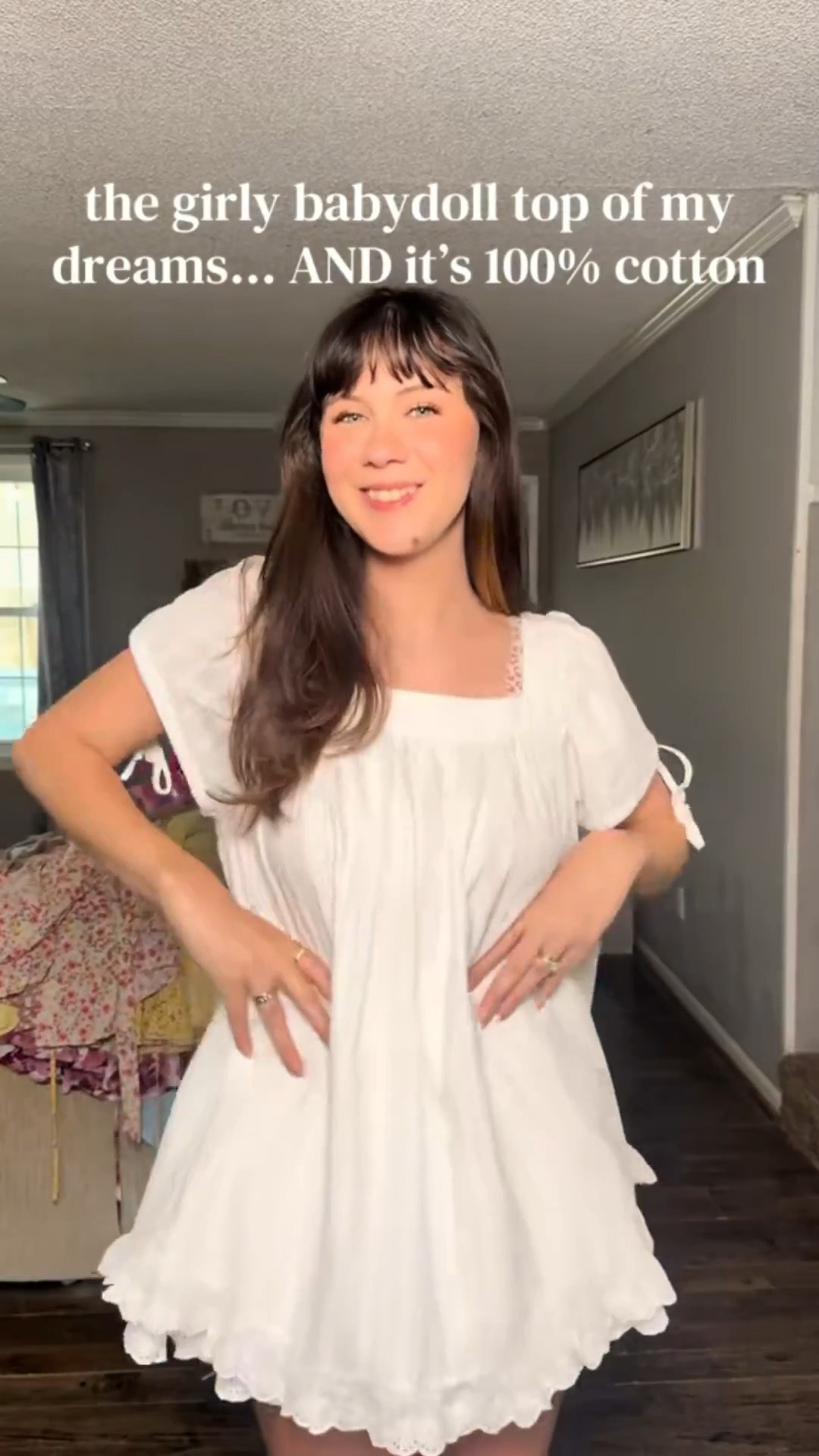 How cute is this flowy top for spring and summer!! I’m wearing a size small

#LTKgrwm #LTKSeasonal #LTKootd