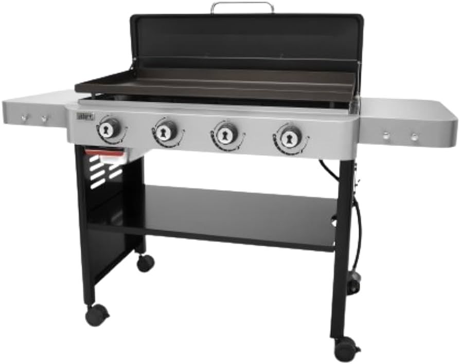 Weber 36" Gas Griddle, 4 Burner, Black | Amazon (US)