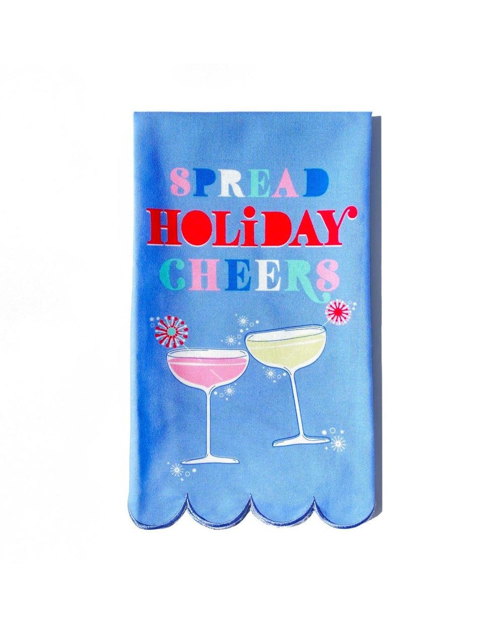Spread Holiday Cheers Tea Towel | Packed Party