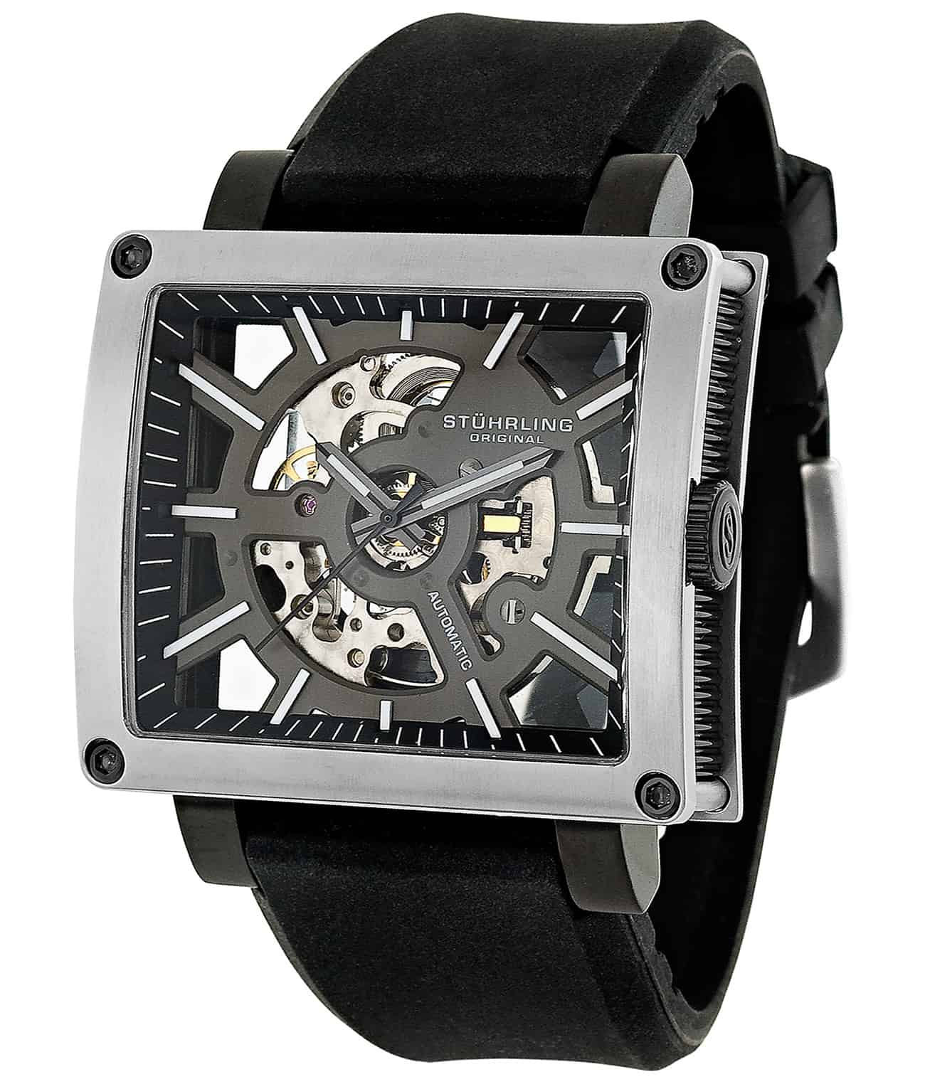 Axis 257 Automatic 46mm Skeleton | Stuhrling Original