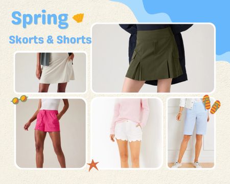 Are you ready for warmer temperatures? You will be wear g these shorts and skorts from mow until the leaves change colors. Resort wear. Vacation Outfit 

#LTKSeasonal #LTKover40 #LTKtravel