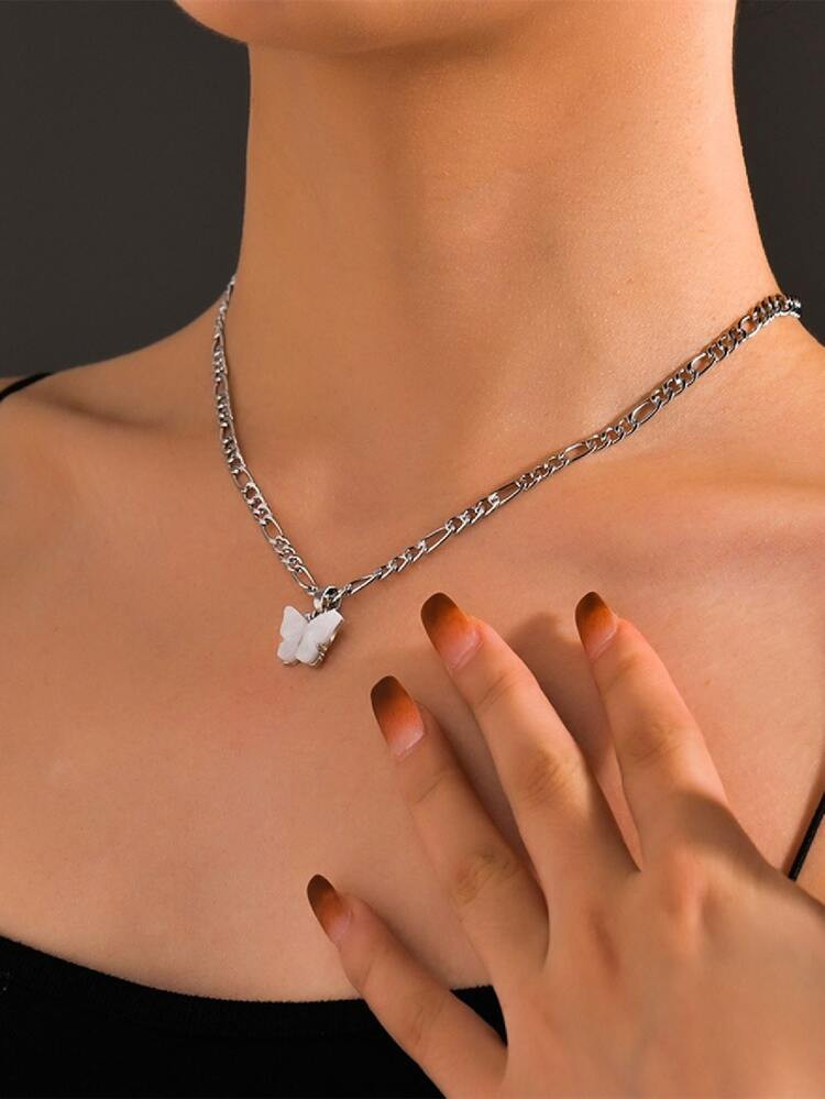 Butterfly Charm Necklace | SHEIN
