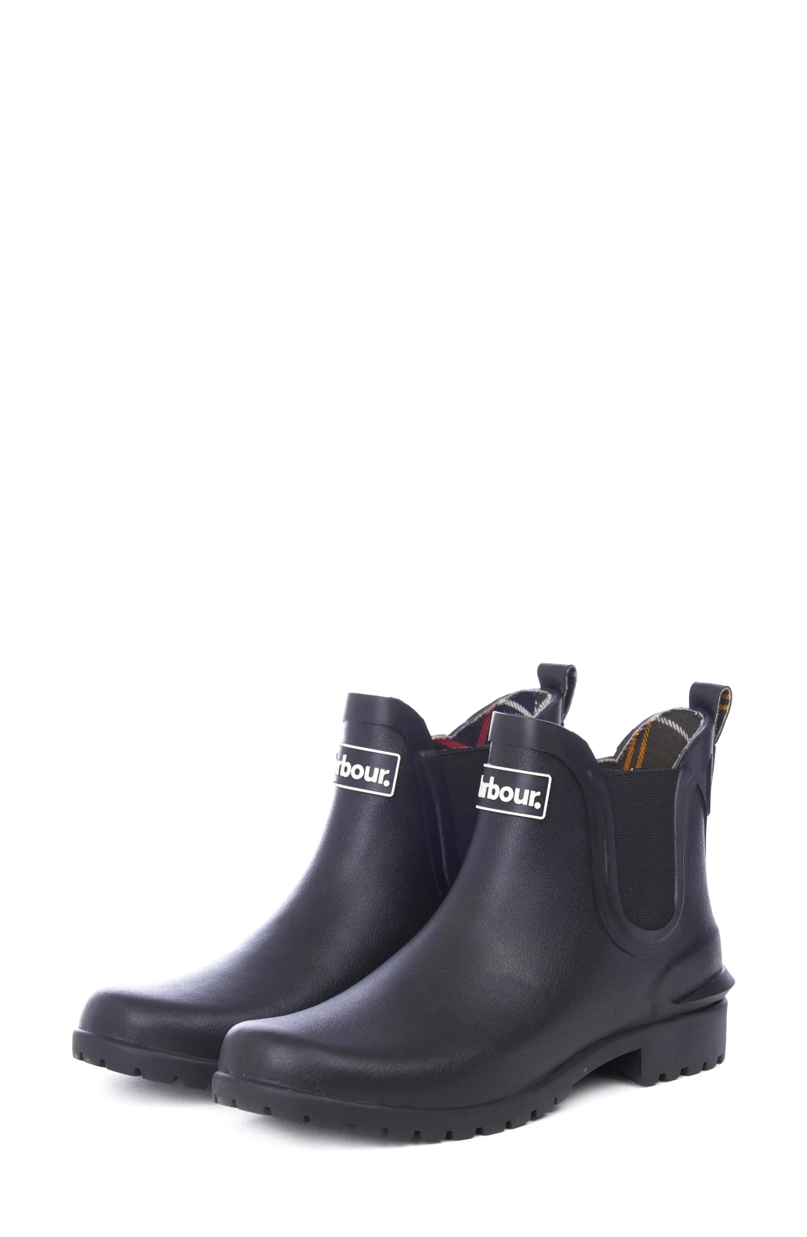 Barbour Wilton Chelsea Rain Boot in Olive at Nordstrom, Size 5 | Nordstrom