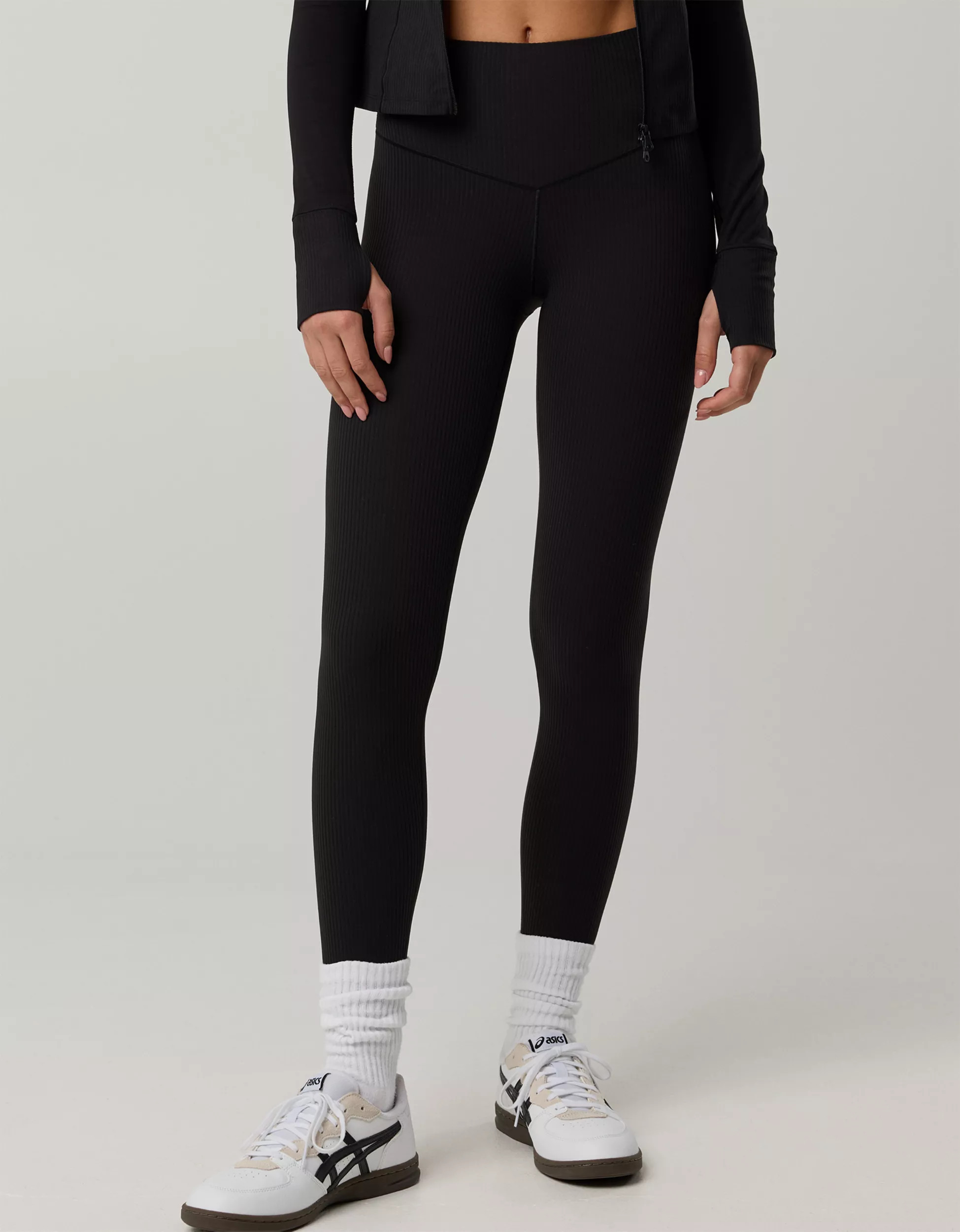 OFFLINE By Aerie Real Me XTRA Ribbed Legging | American Eagle Outfitters (US & CA)
