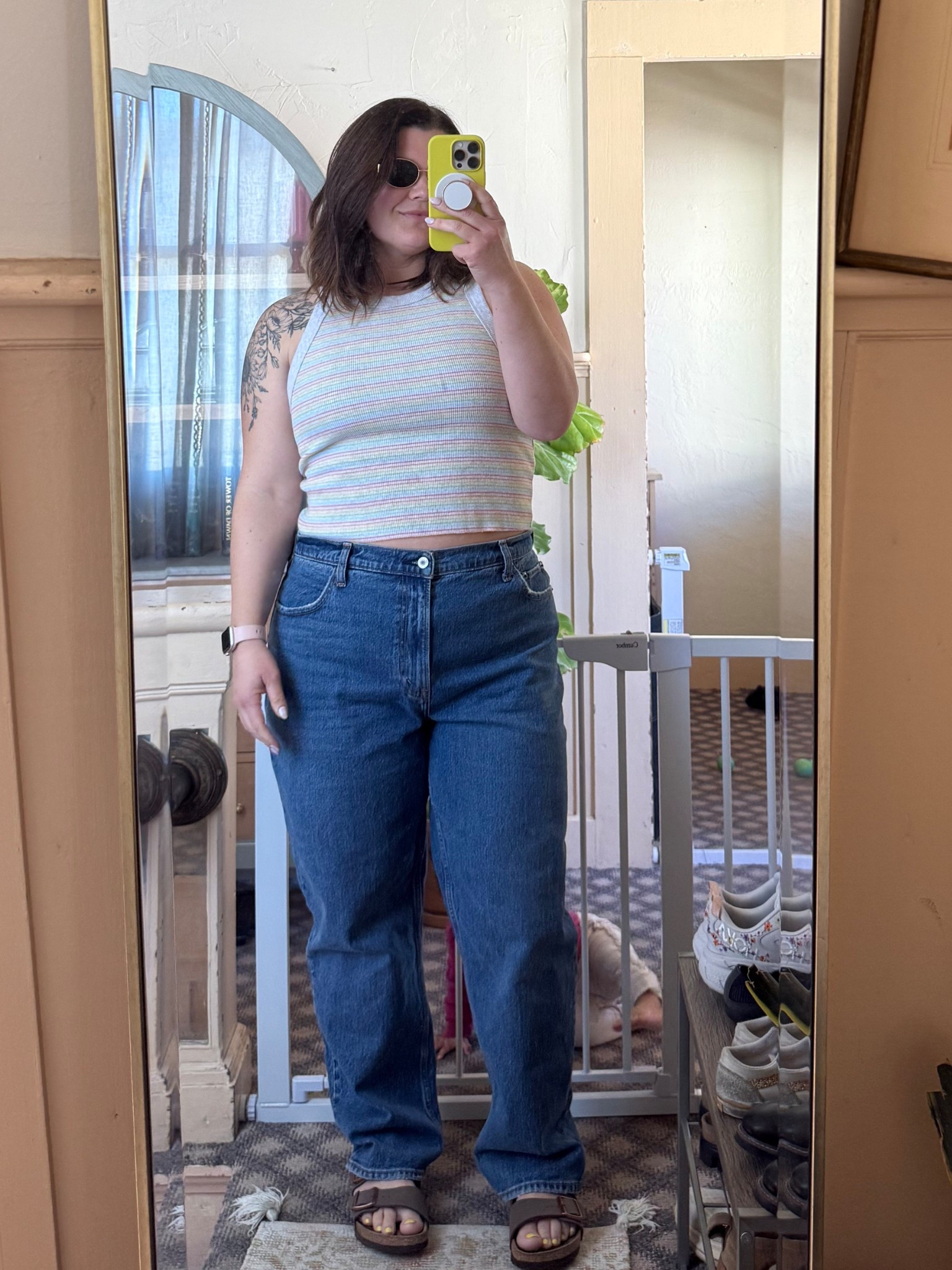 Abercrombie denim sale is ON. 30% off denim and get an extra 15% off with code AFBONNIE
Wearing size 33 short 

#LTKSaleAlert #LTKMidsize #LTKPetite