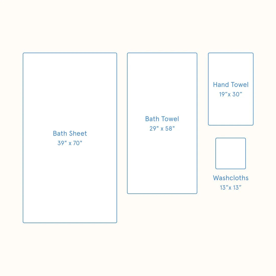 Weezie Basic Hand Towel (pair) | Weezie Towels