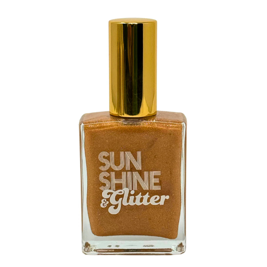 Sunshine & Glitter Highlighter Shimmer Spray Oil for Hair & Body - Ros | Sunshine & Glitter