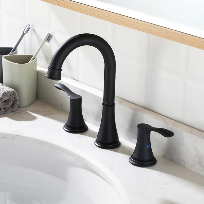 Widespread Bathroom Faucet with Drain Assembly | Wayfair North America
