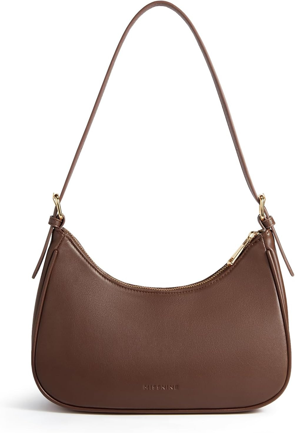 Missnine Purses for Women, Shoulder Bag Small Handbags Vegan Leather Underarm Bags Trendy Hobo Cute Clutch Purse | Amazon (US)