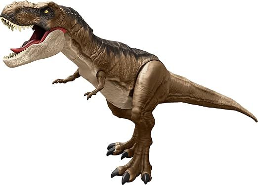 Jurassic World Dominion Super Colossal Tyrannosaurus Rex Action Figure, Extra Large Dinosaur Toy ... | Amazon (US)